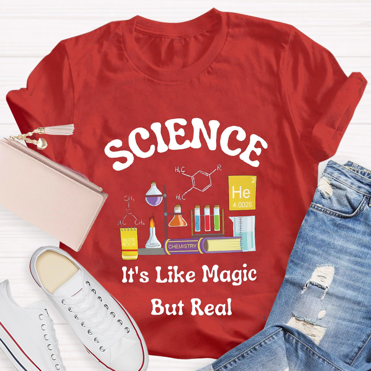 It's Like Magic But Real Teacher T-Shirt