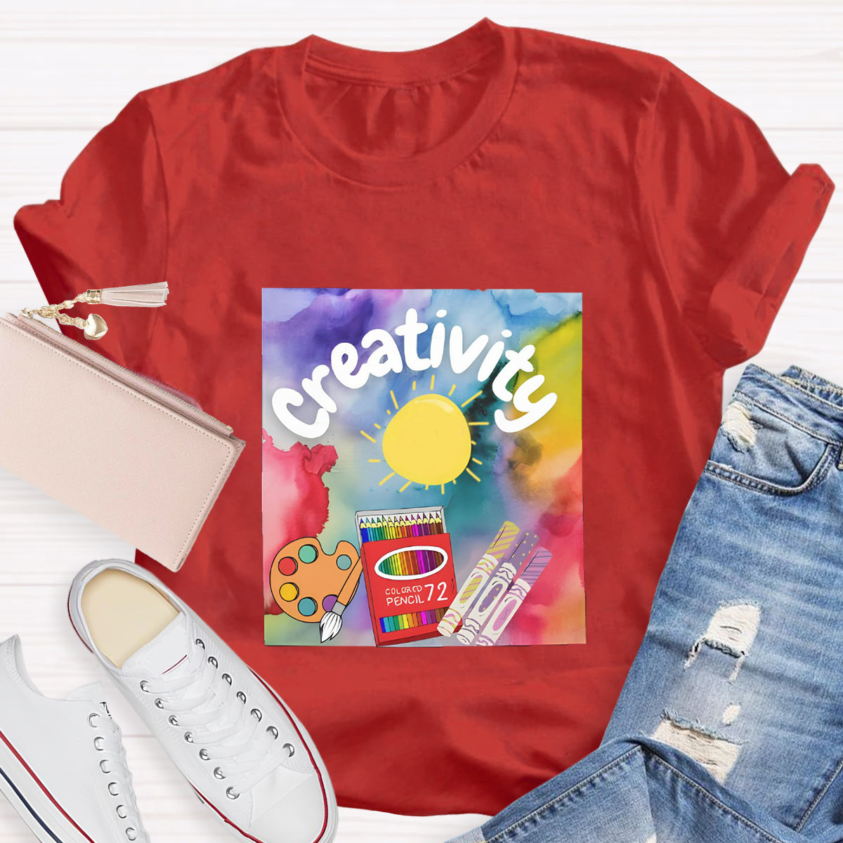 Be Creativity Art Teacher T-Shirt
