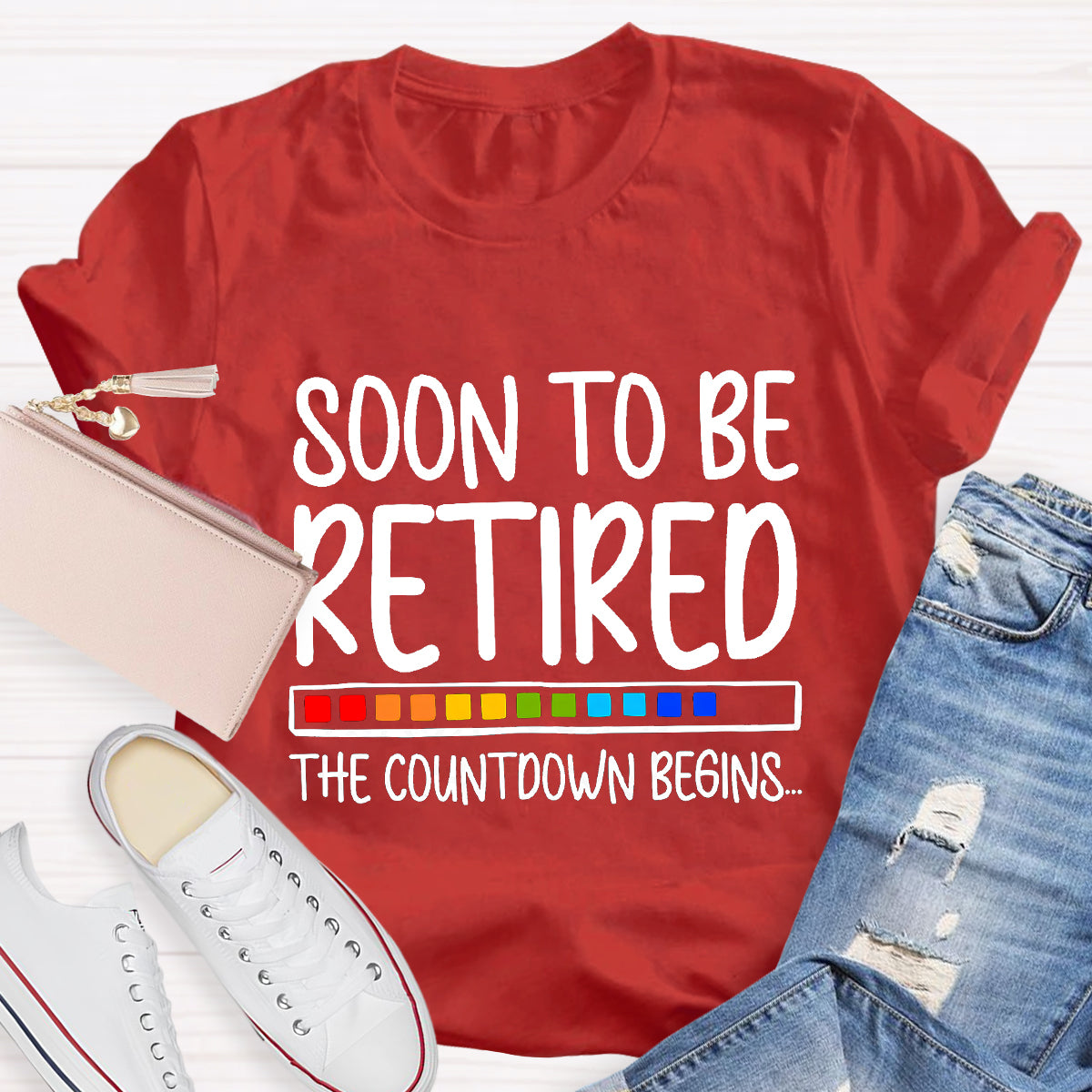 Soon To Be Retired The Countdown Begins Retirement T-Shirt