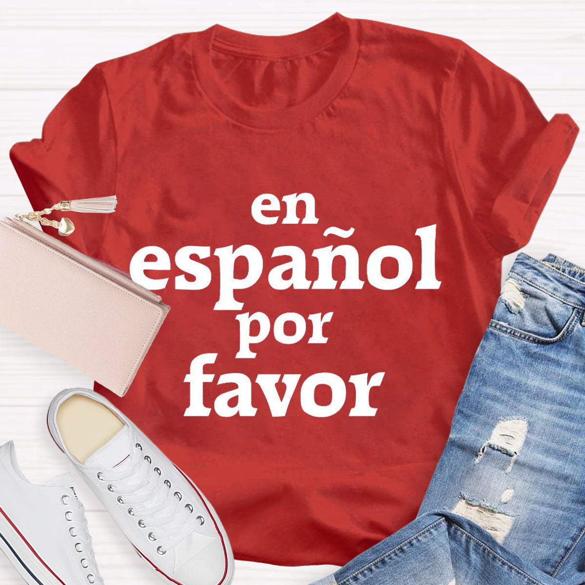 En Espanol Por Favor Spanish Teacher T-Shirt