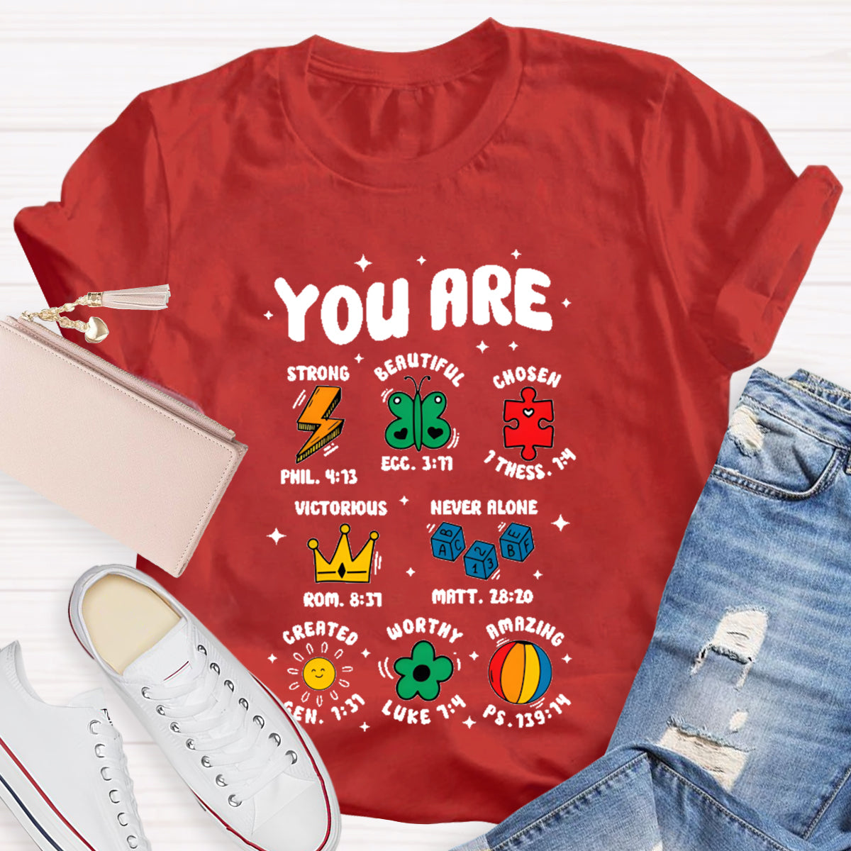 You Are Never Alone Teacher T-Shirt