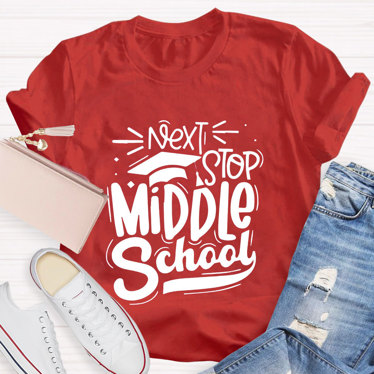 Next Stop Middle School Teacher T-Shirt