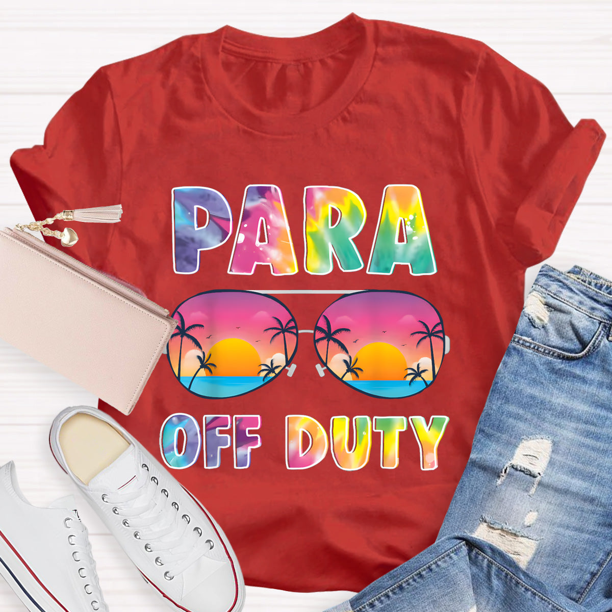 Para Off Duty Teacher T-Shirt