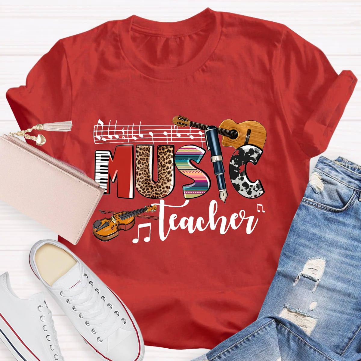 Musical Instrument Music Teacher T-Shirt