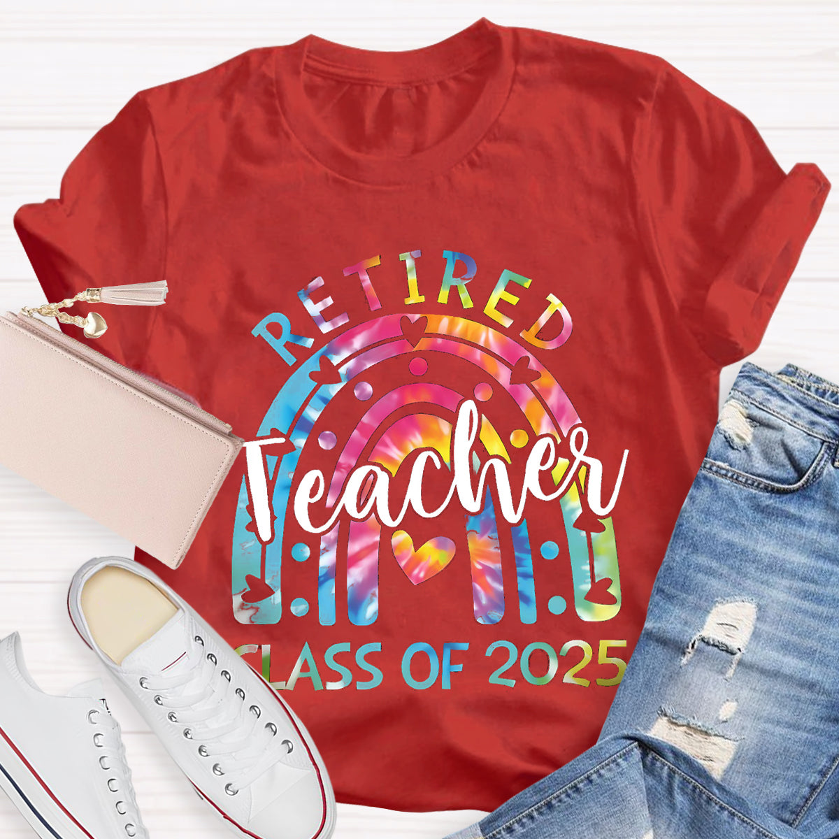 Retired Teacher Class Of 2025 T-Shirt