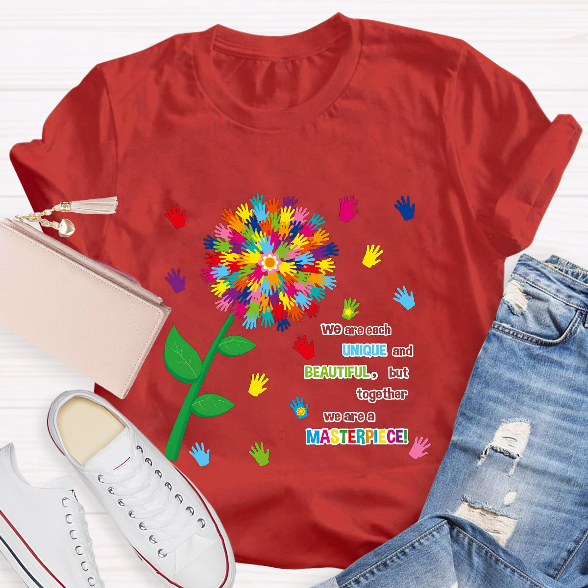 We Are Each Unique And Beautiful T-Shirt