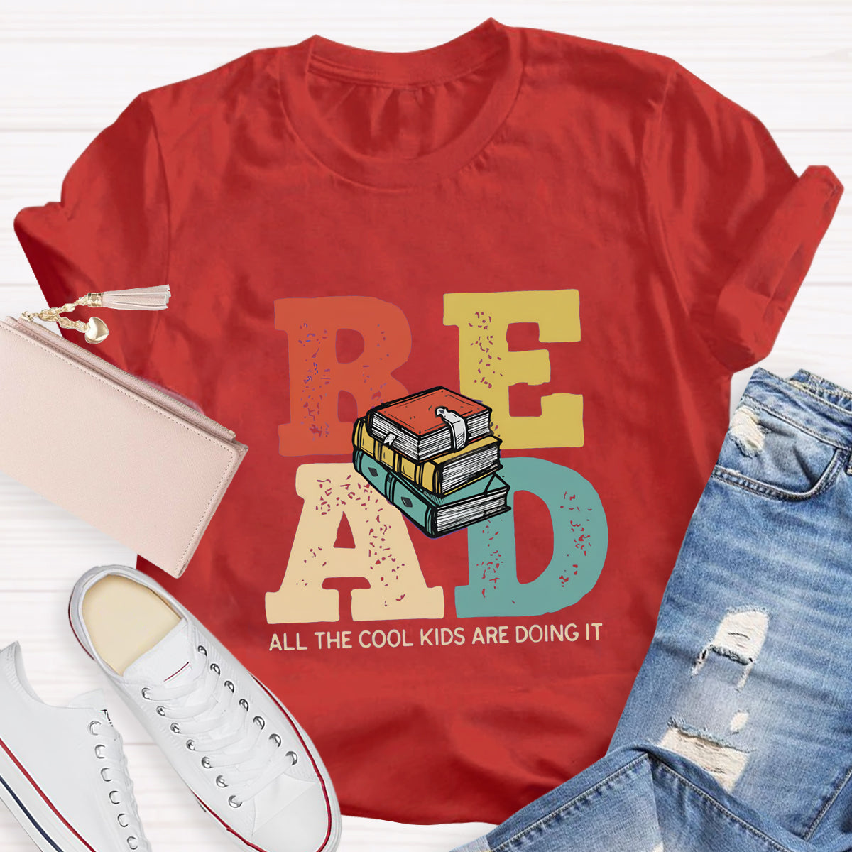 Read All The Cool Kids Are Doing It T-Shirt