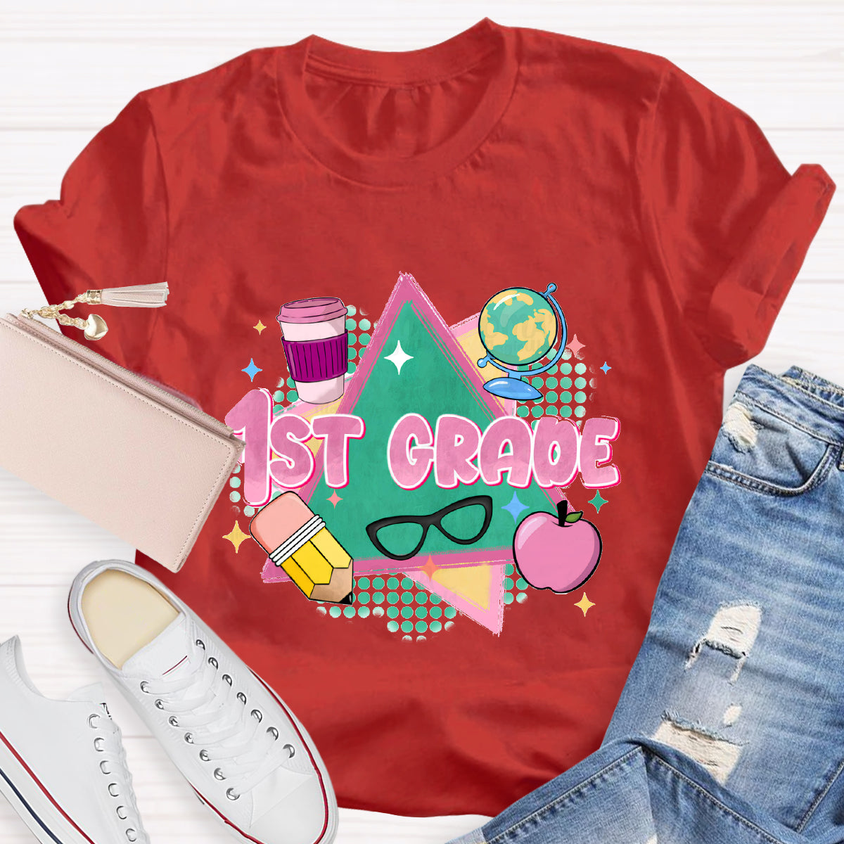 Personalized Grade Teacher's tools Back To School T-Shirt