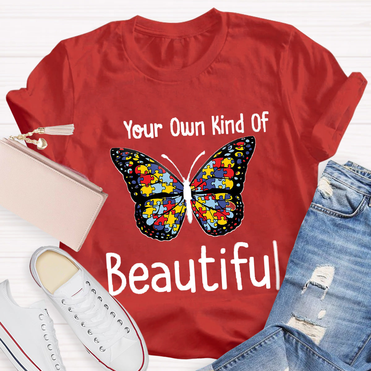 Your Own Kind Of Beautiful Teacher T-Shirt