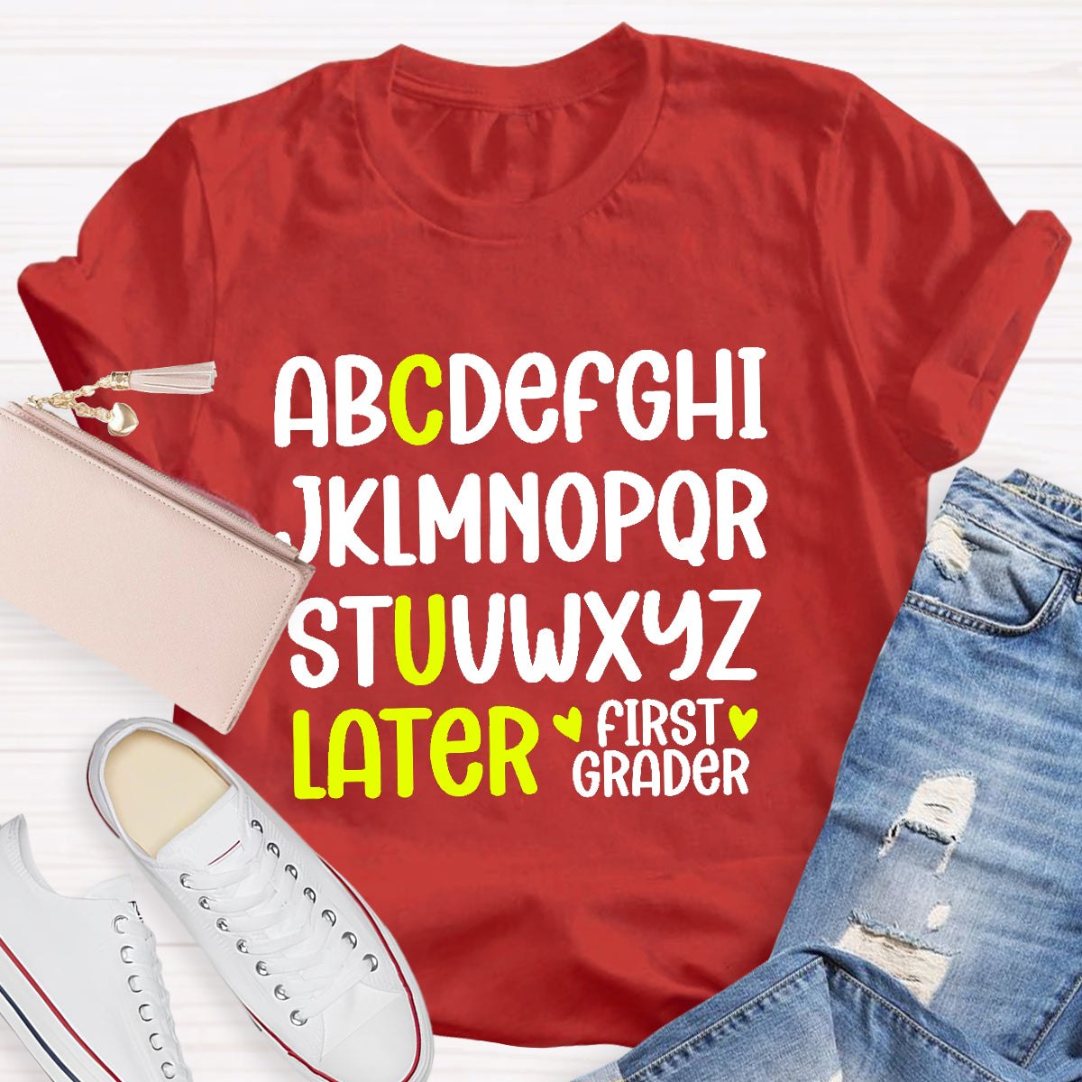 Personalized Grade See You Later Teacher T-Shirt