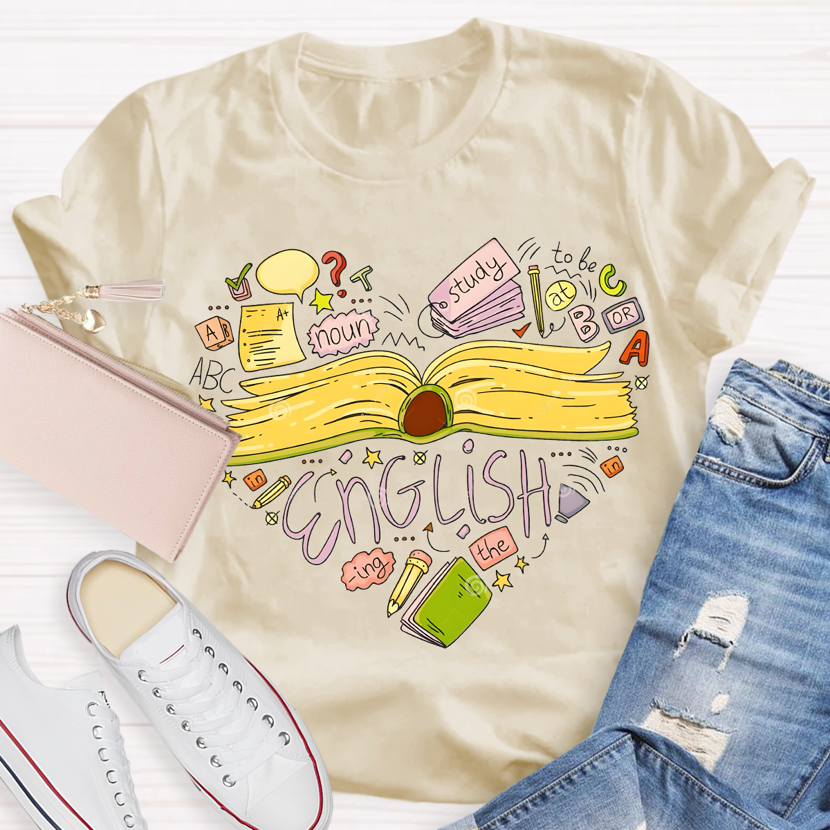 Study English Teacher T-Shirt