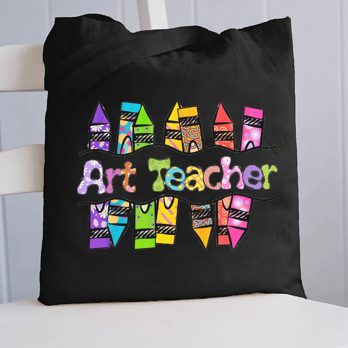Art Teacher Art Lover Canvas Tote Bag