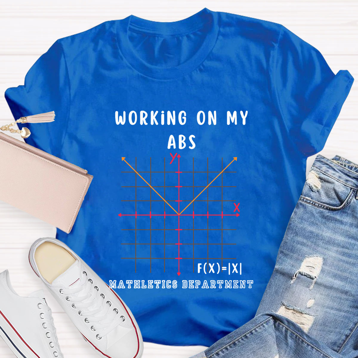 Working On My Abc Mathletics Department T-shirt