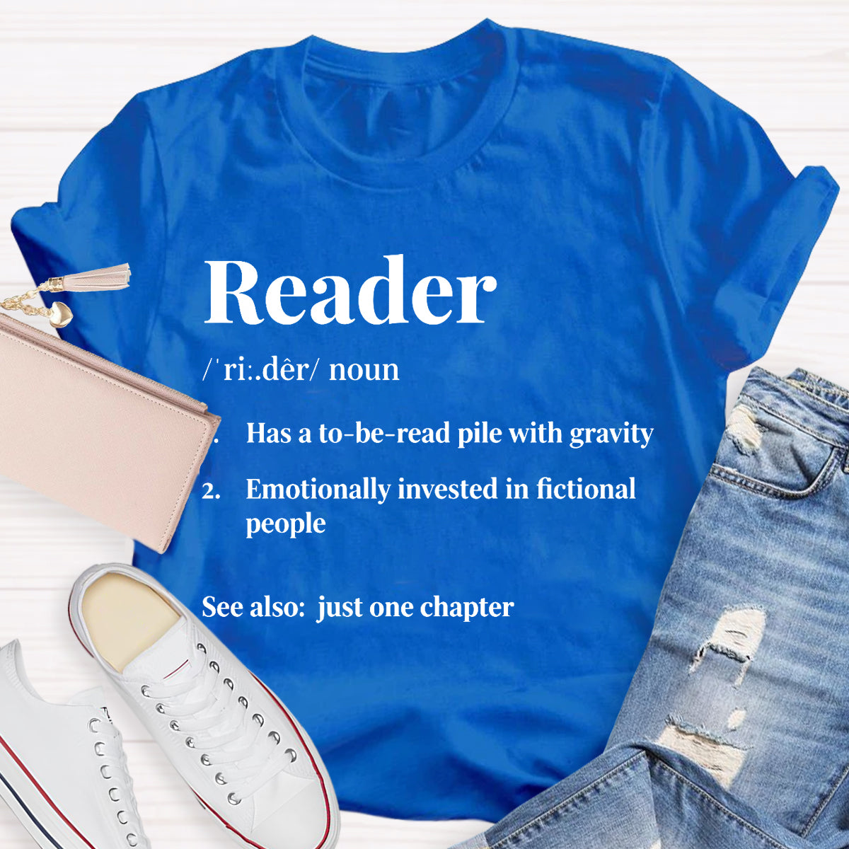 Reader  Has A To Be Read Pile With Gravity Teacher T-shirt