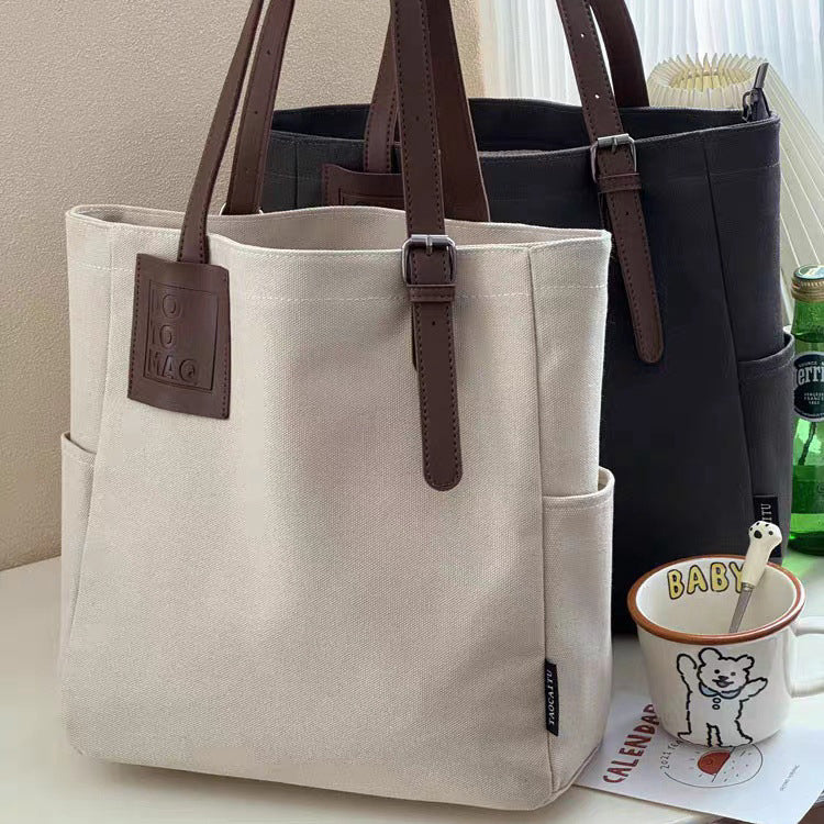 Thickened Single-Shoulder Tote Canvas Bag