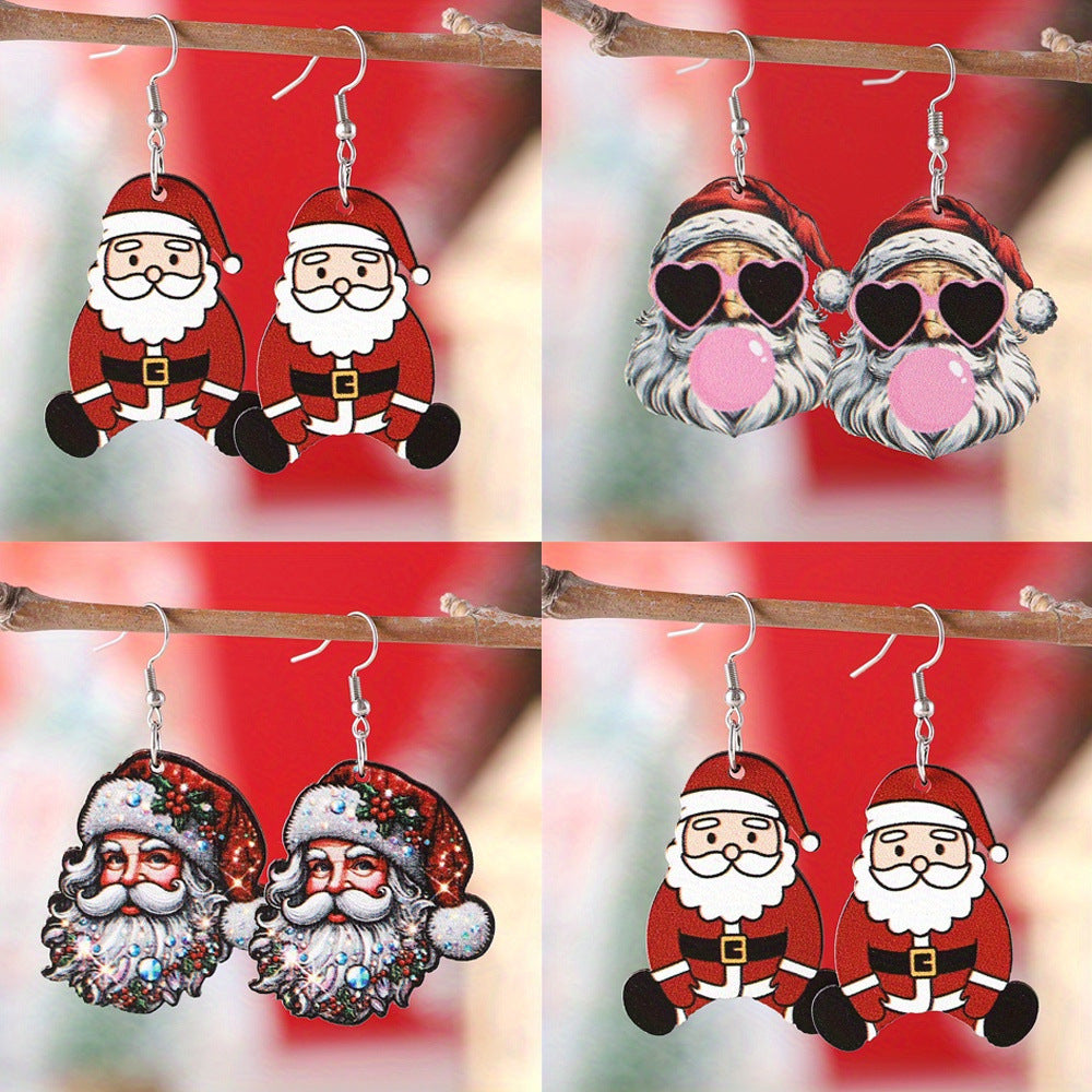Cute And Funny Santa Claus Pendant