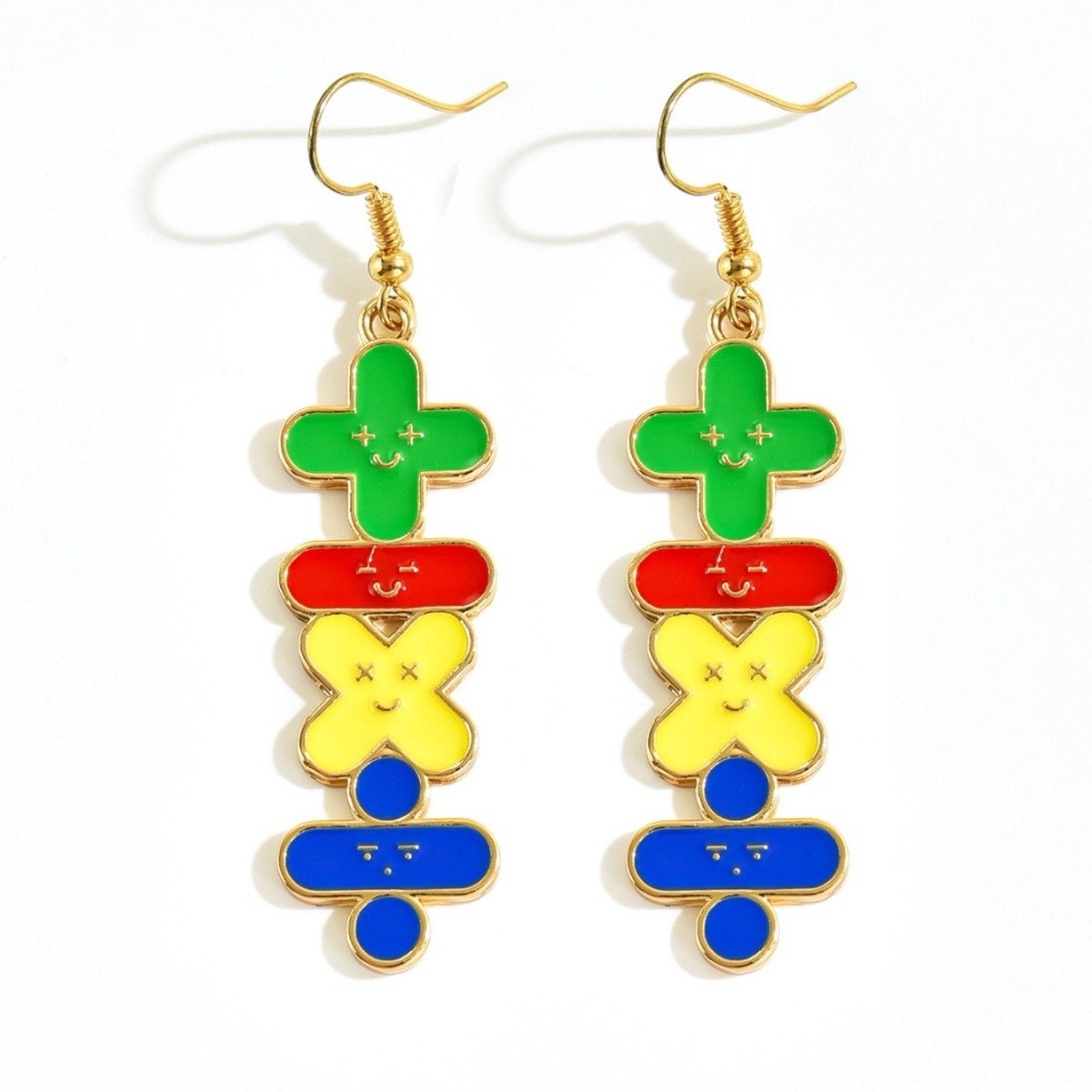 Metal Teacher Fun Earrings