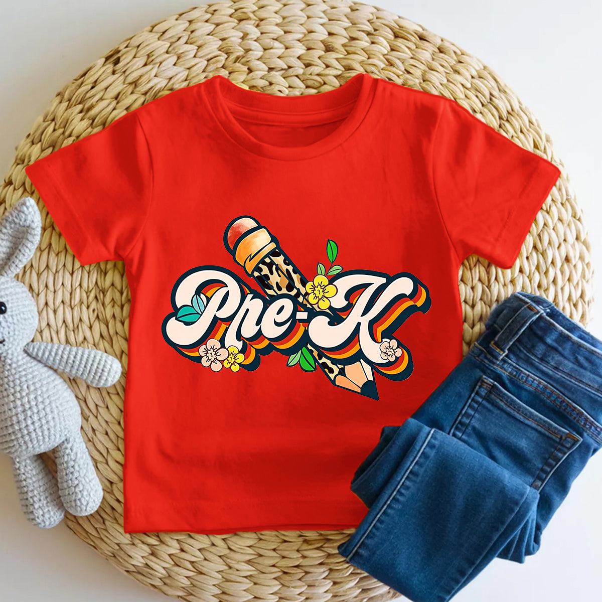 Personalized Grade Wild And Ready For Pre-K Toddler T-shirts