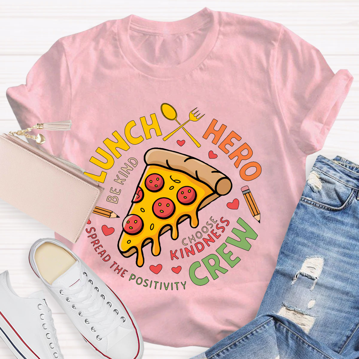 Lunch Hero Crew T-shirt