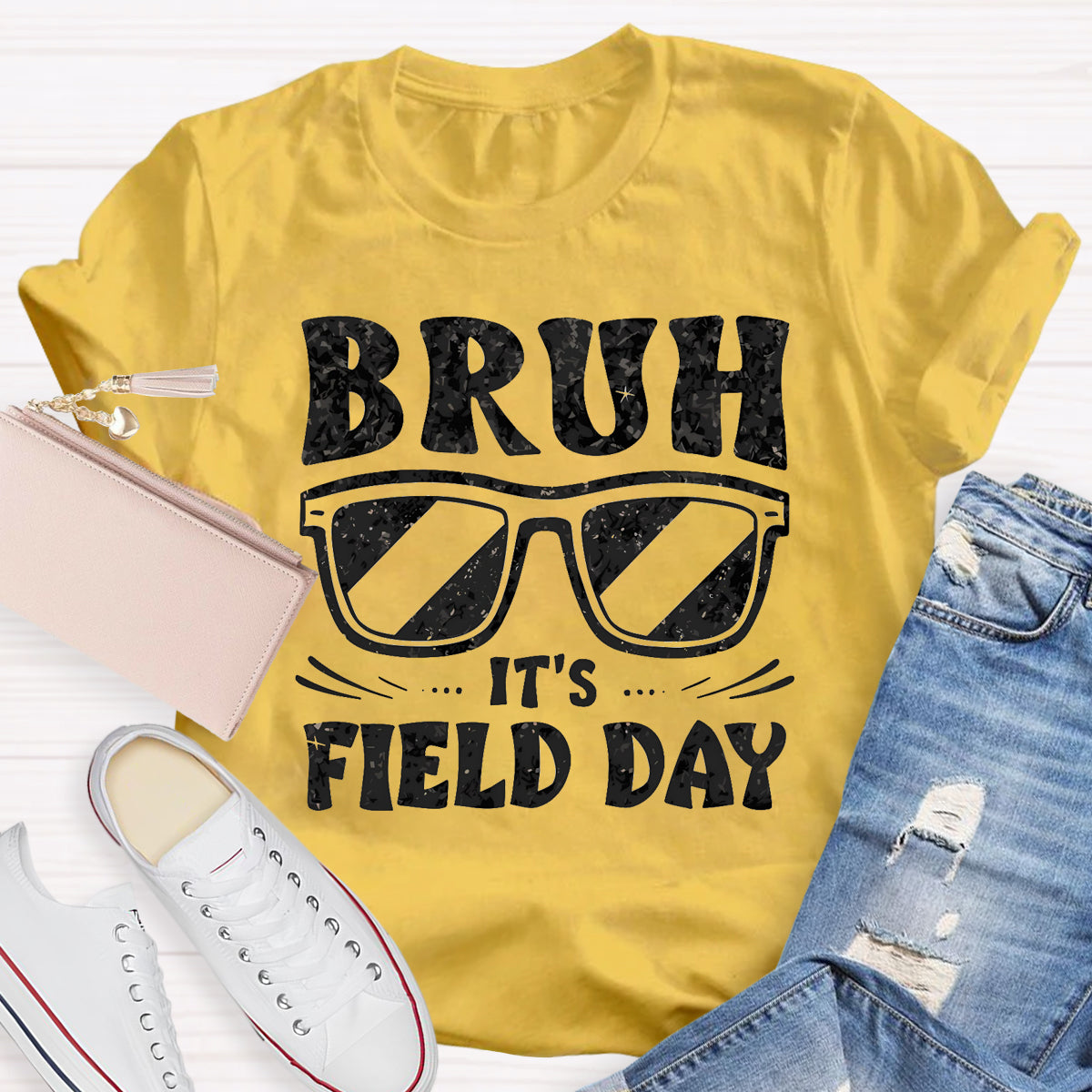 Bruh It's Field Day Teacher T-Shirt