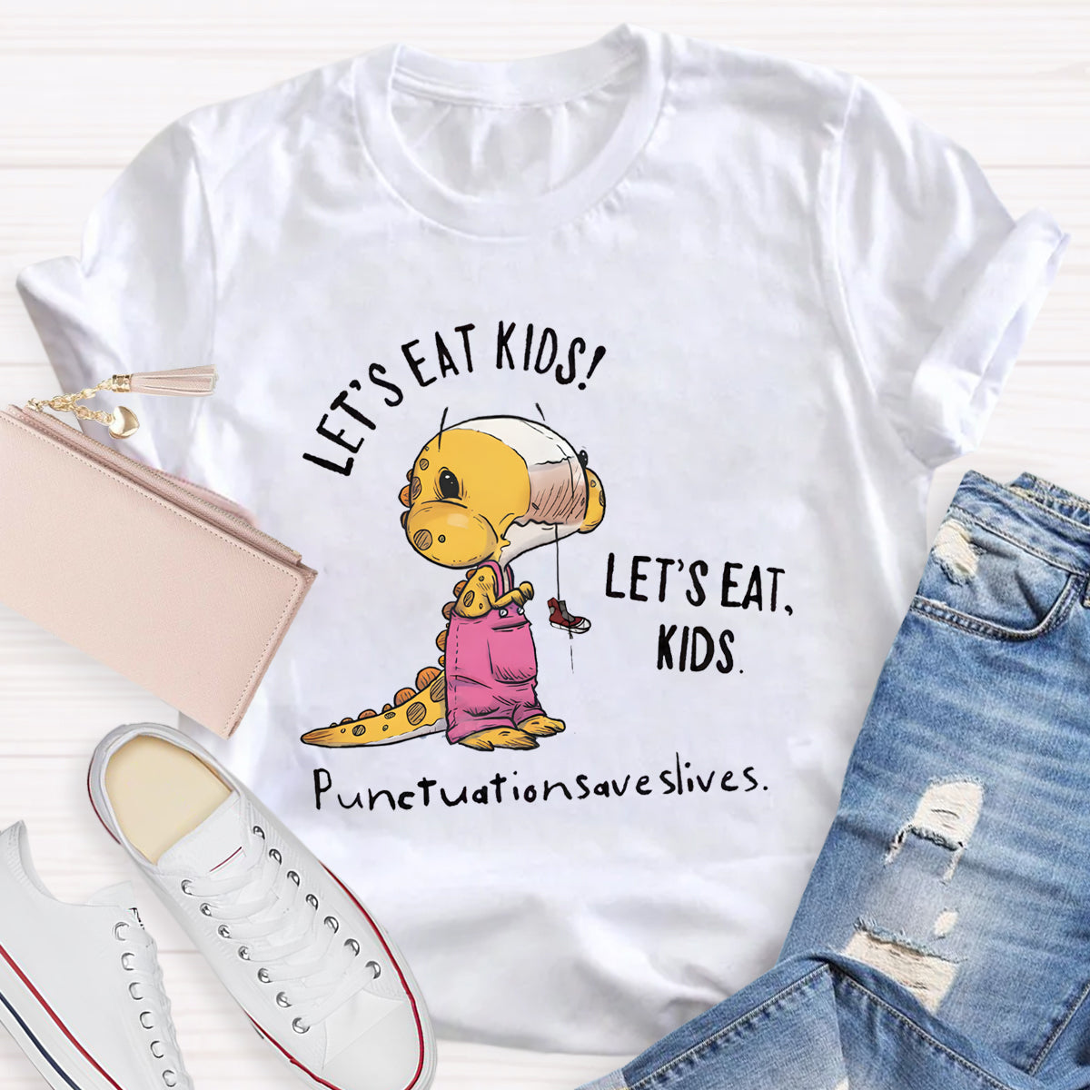 Punctuation Saves Lives T-Shirt