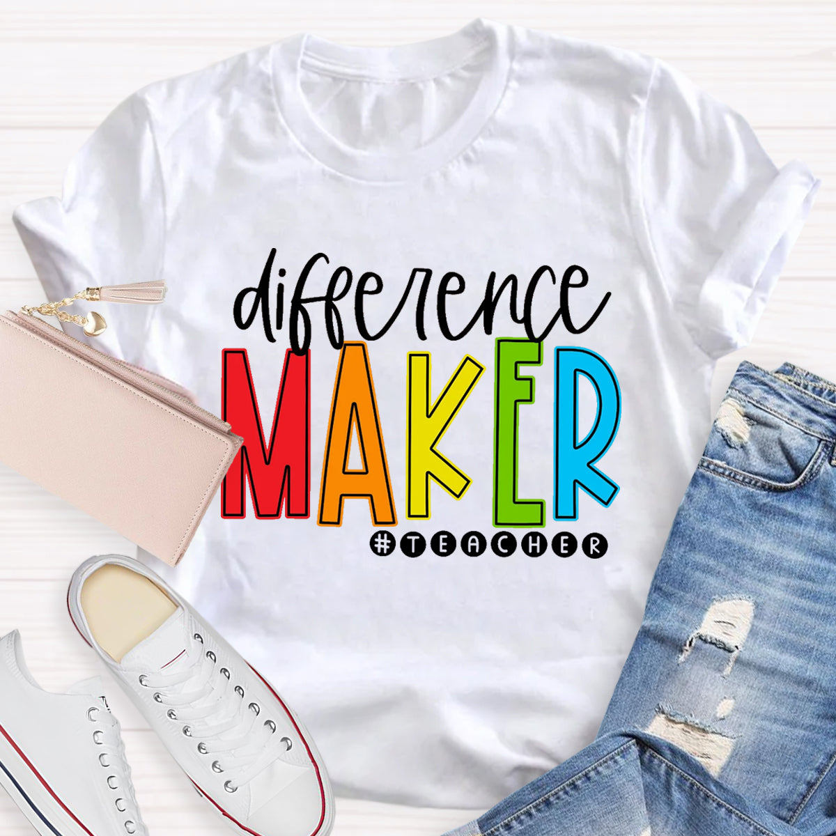 Difference Maker Teacher T-Shirt