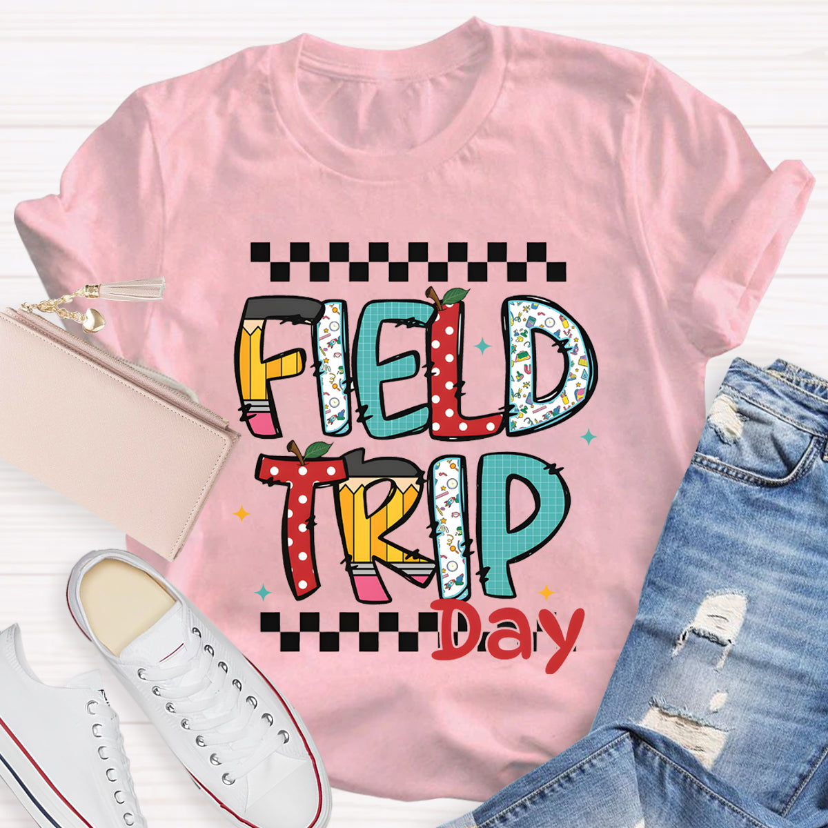 Field Trip Day Teacher T-Shirt