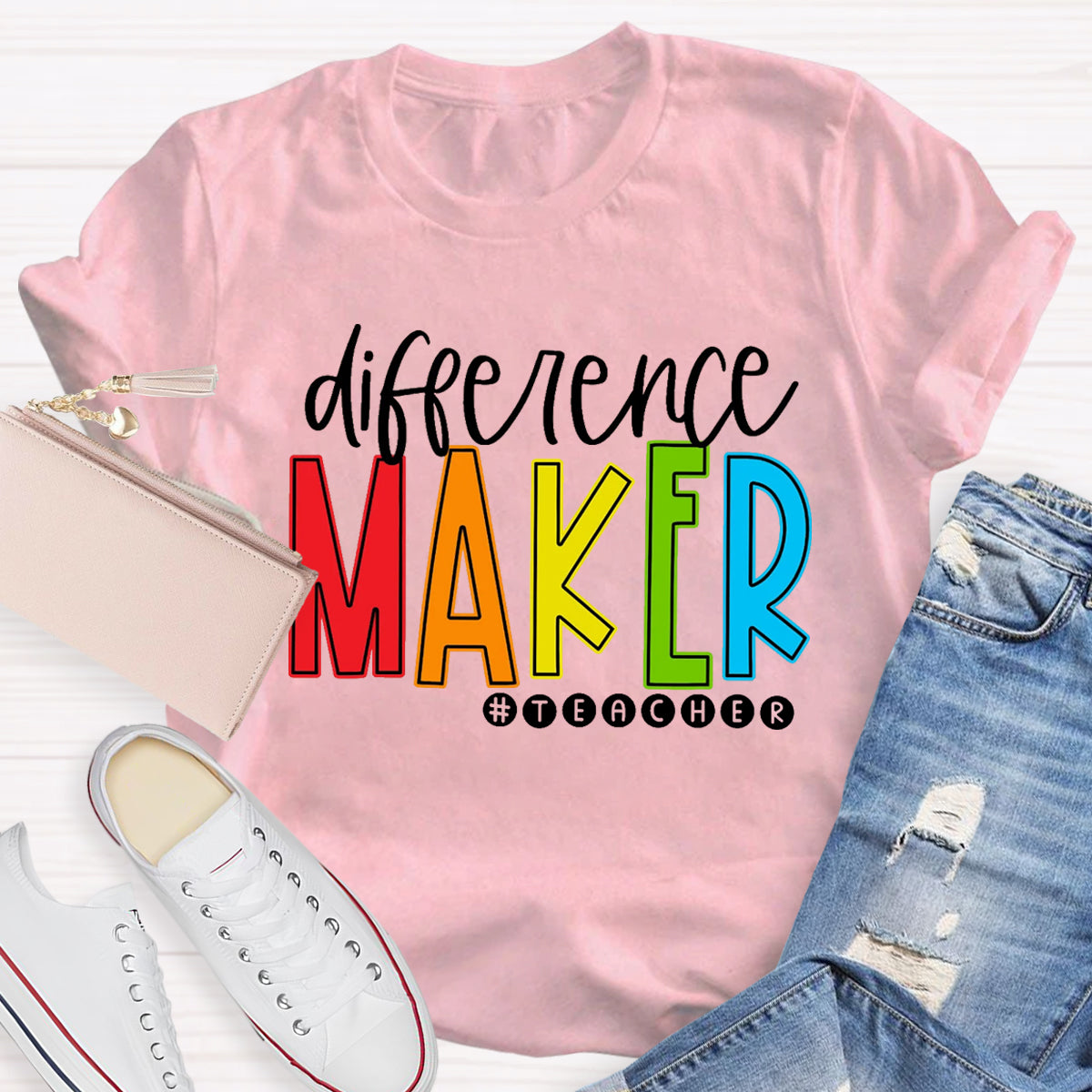 Difference Maker Teacher T-Shirt
