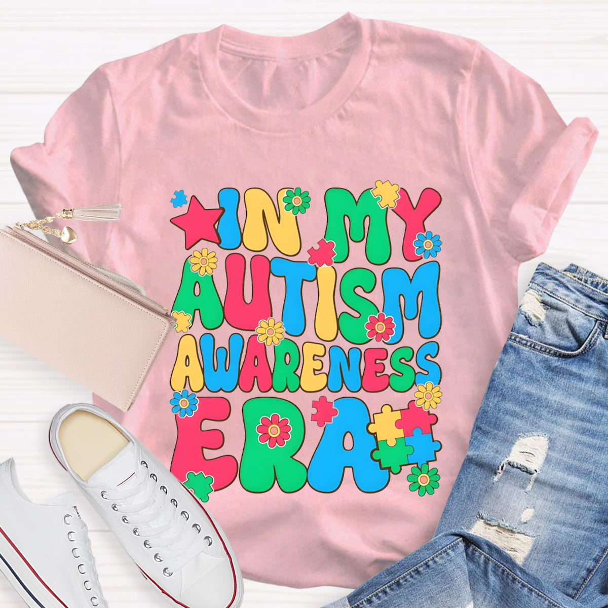 In My Autism Awareness Era Teacher T-Shirt