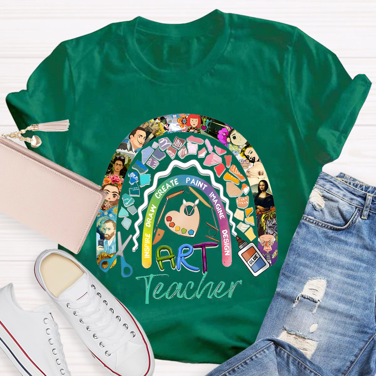 Art Teacher Design Teacher T-Shirt
