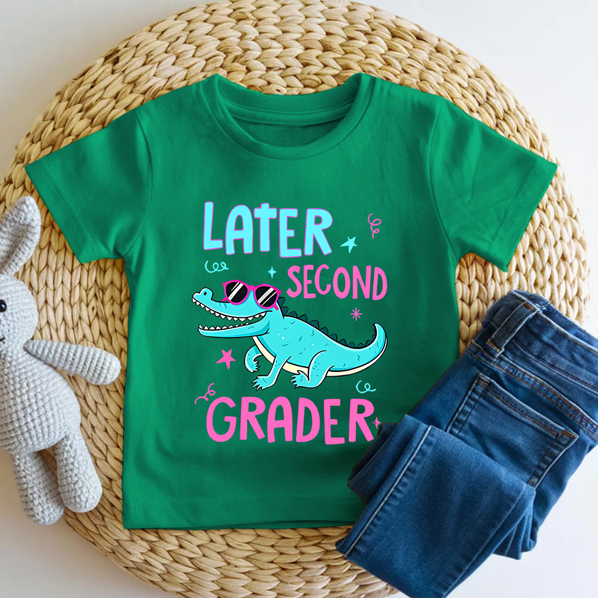 Personalized Grade Later Second Grader Toddler T-shirts
