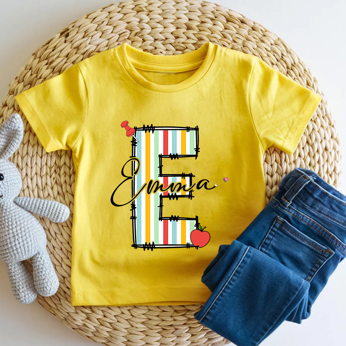 Personalized Name Little Learner Big Dreams Toddler T-shirts