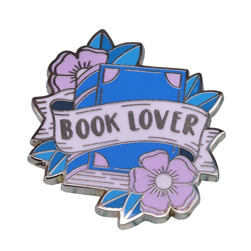 Book Lover Pin