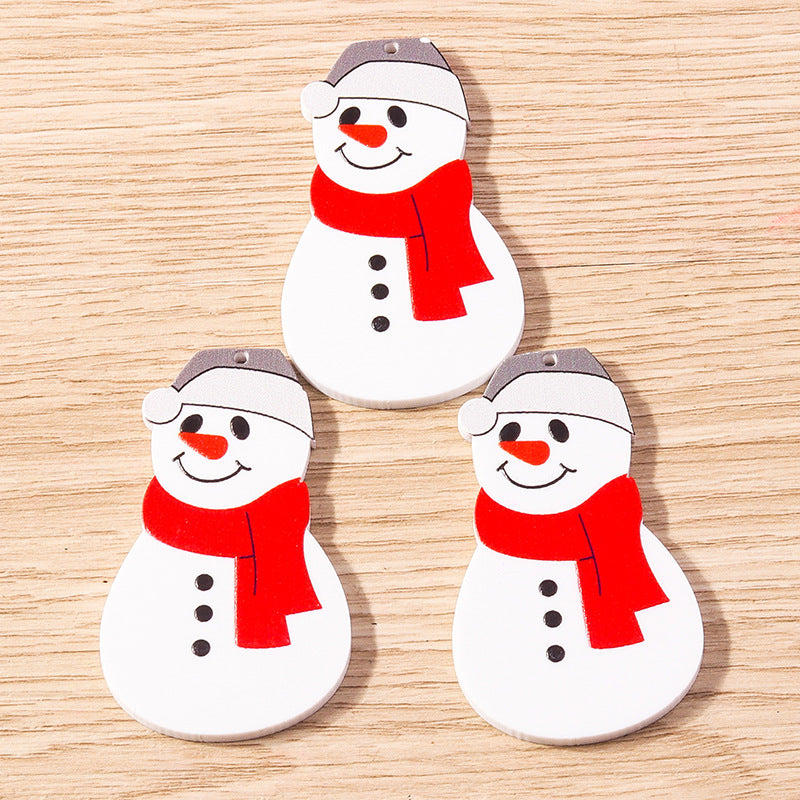Creatively Designed Christmas Tree Sock Snowman Ornaments