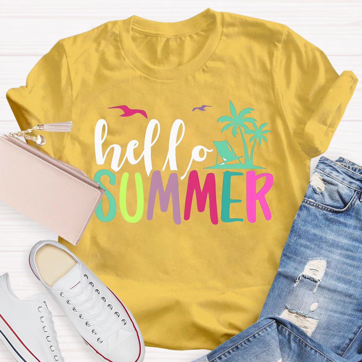 Hello Summer Teacher T-Shirt