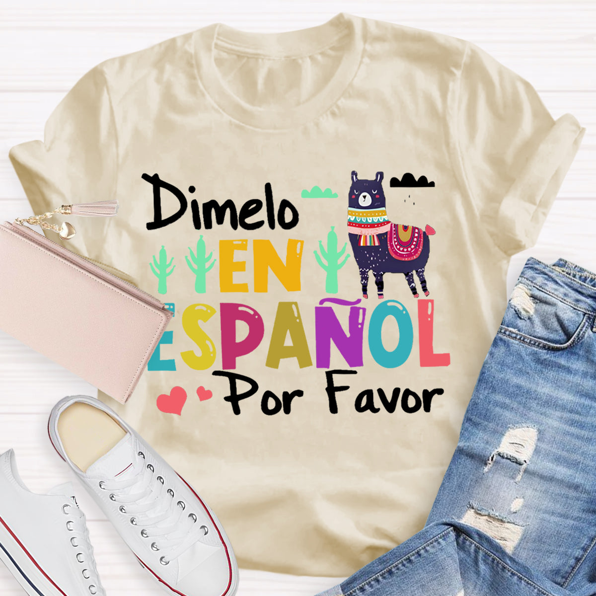 Dimelo En Espanol Por Favor T-shirt