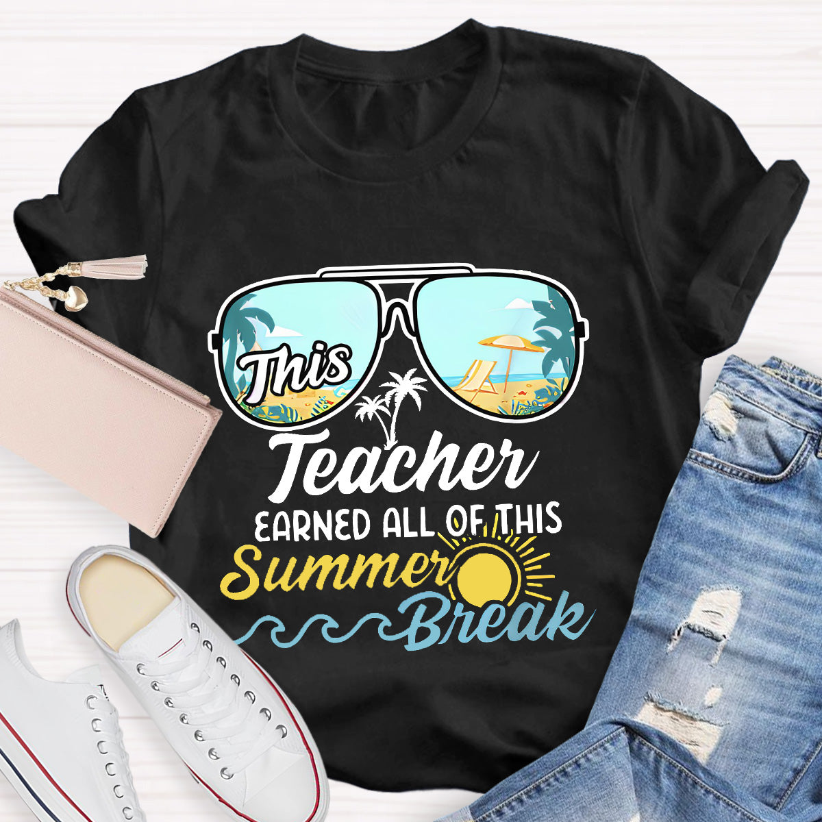 All Of This Summer Break Teacher T-Shirt
