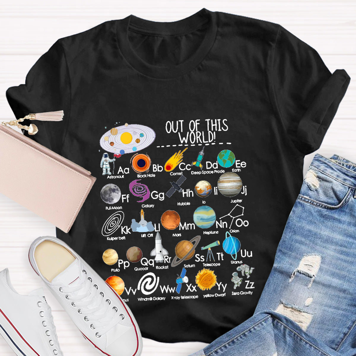 Out Off This World Teacher T-Shirt