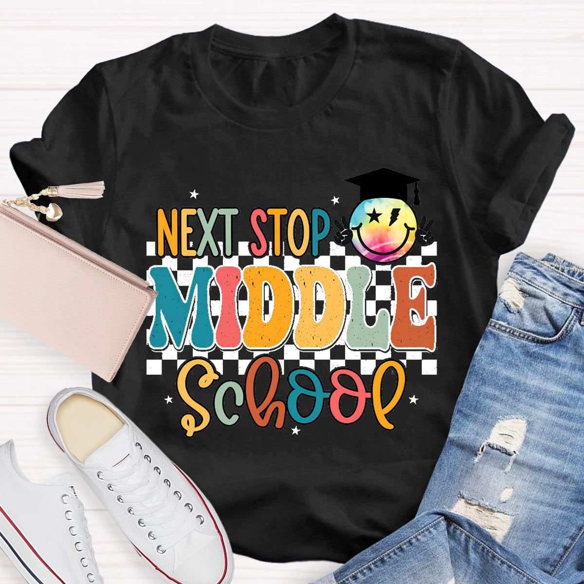 Next Stop Middle School Teacher T-Shirt