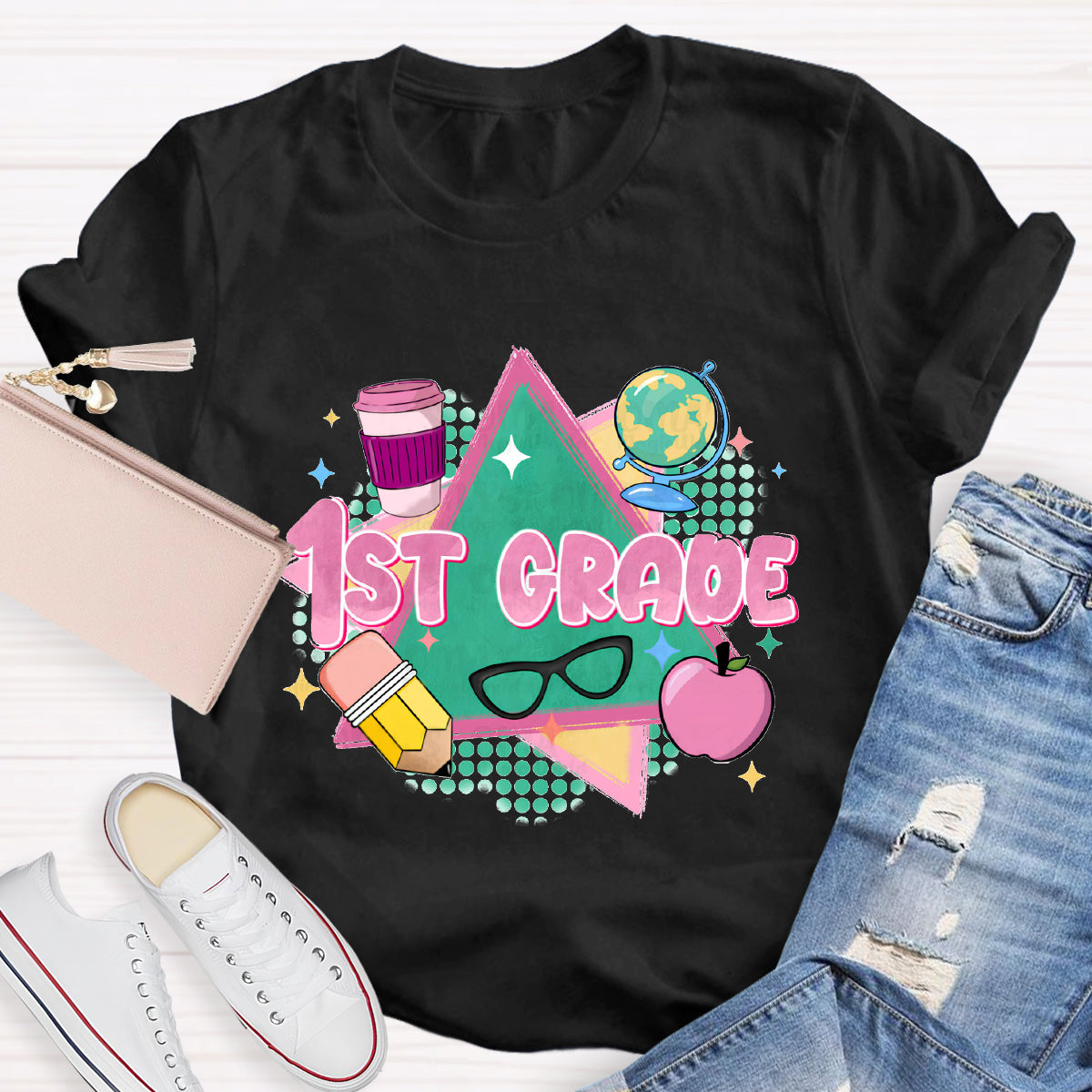 Personalized Grade Teacher's tools Back To School T-Shirt