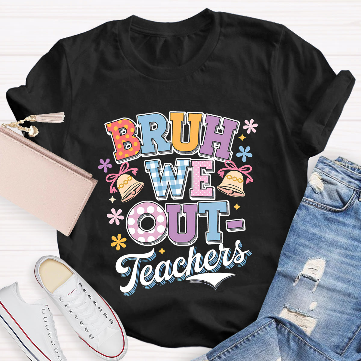Ding Bruh We Out Teachers T-Shirt
