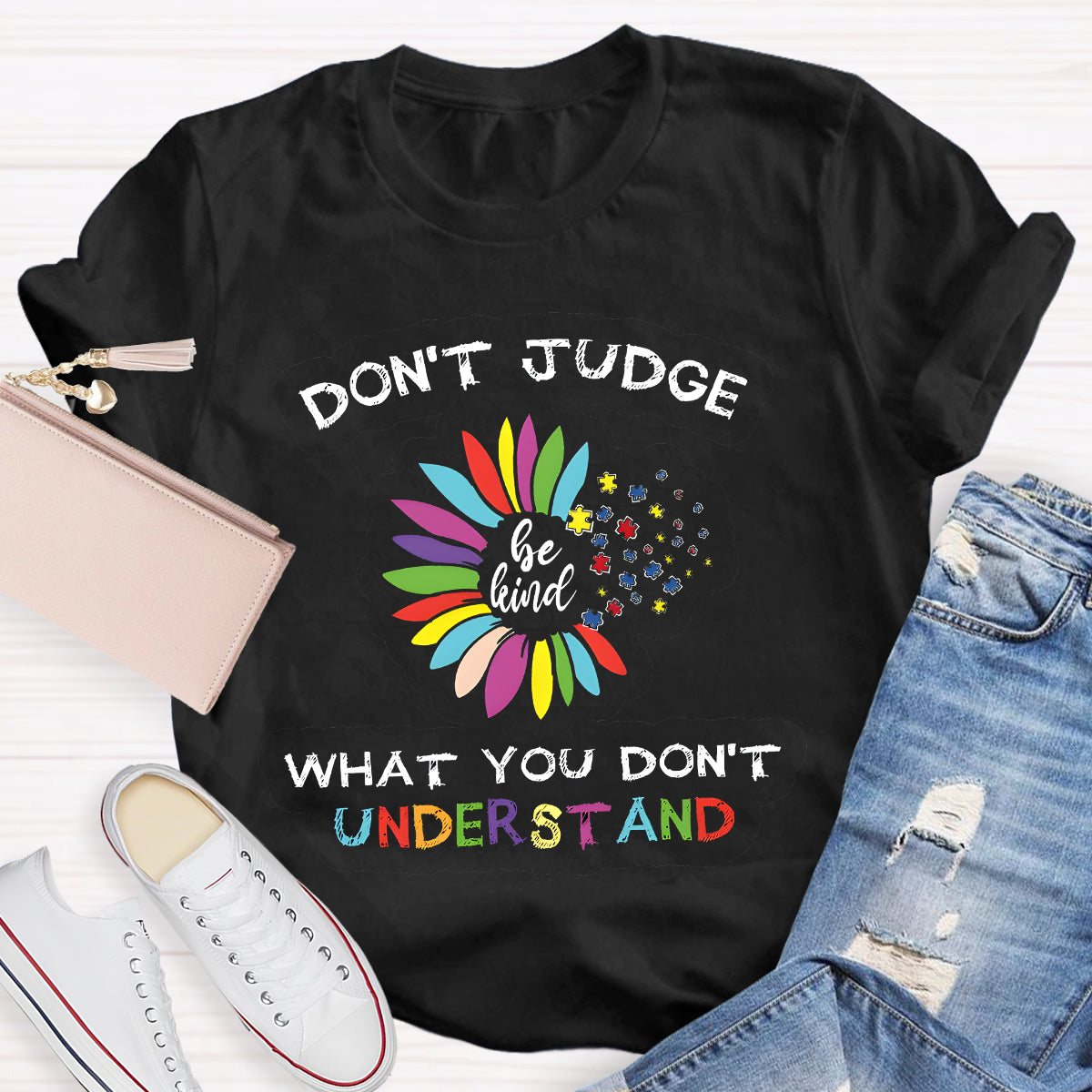 Don't Judge Teacher T-Shirt