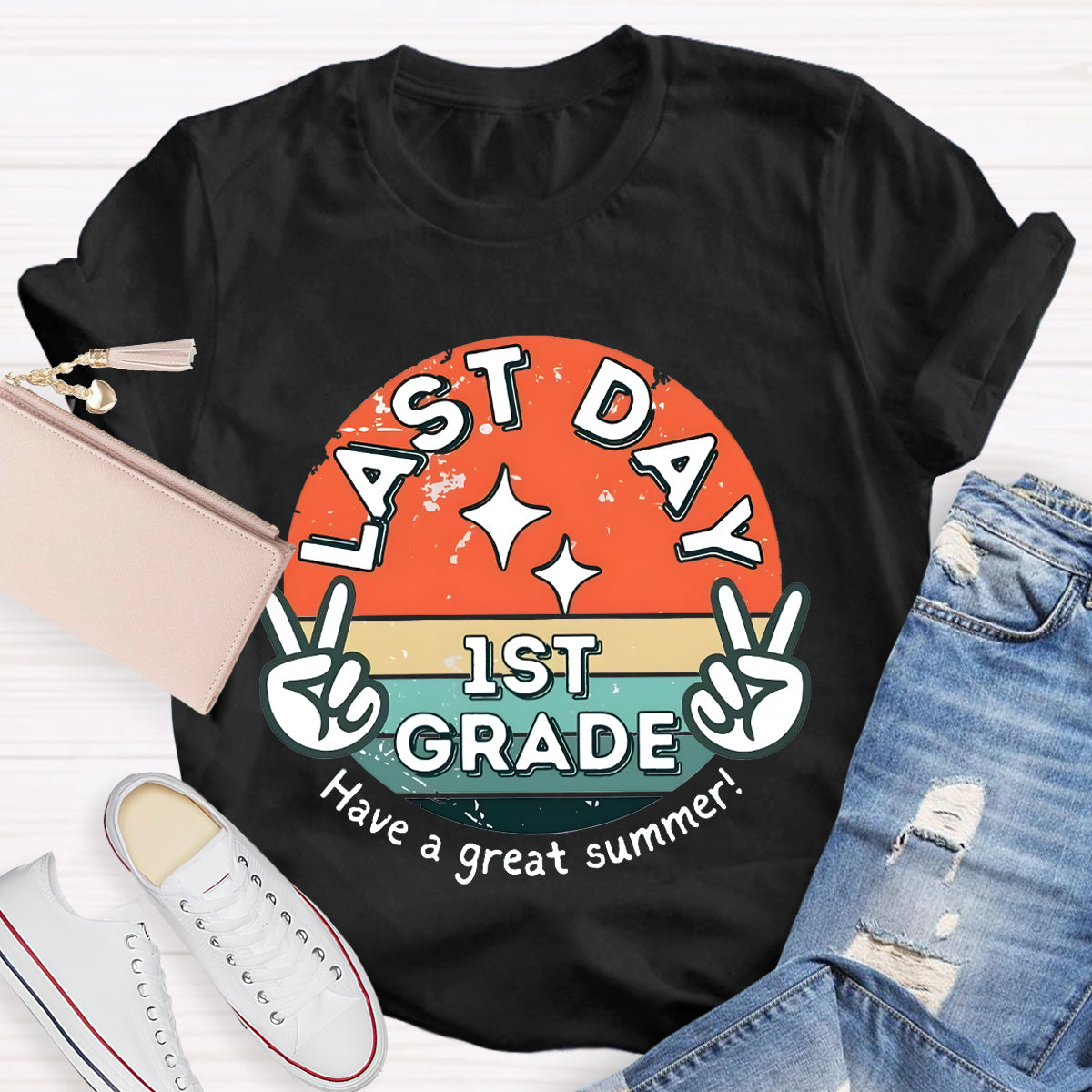 Personalize Grade Have A Great Summer Teacher T-Shirt