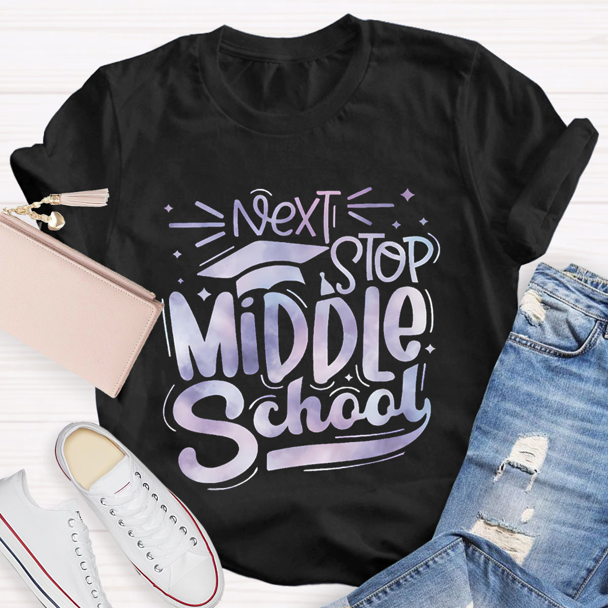 Next Stop Middle School Teacher T-Shirt