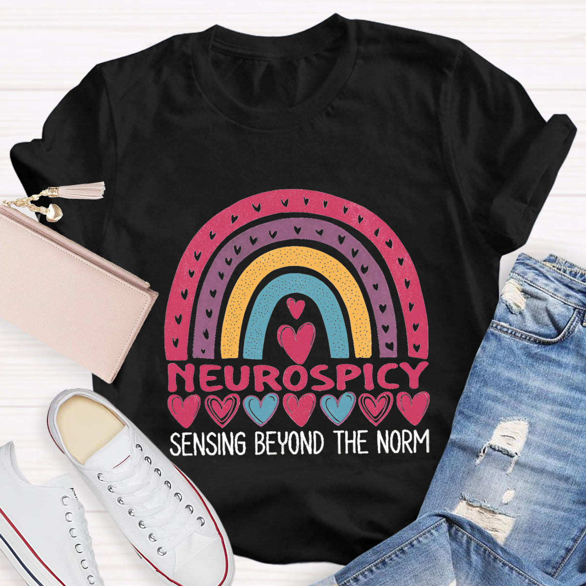 Neurospicy Sensing Beyond The Norm T-Shirt