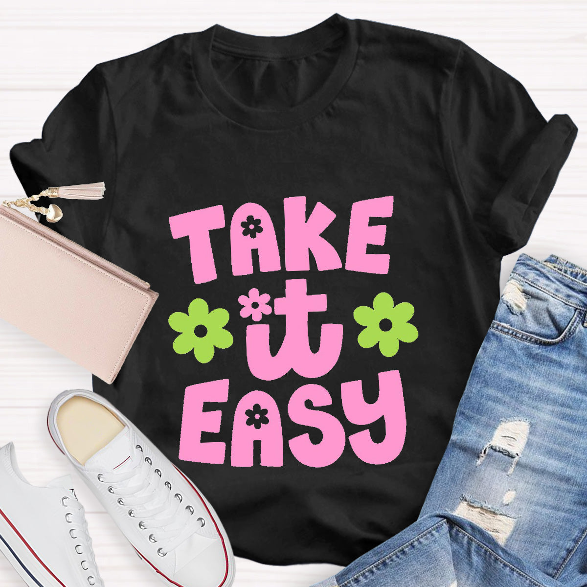 Take It Easy Teacher T-Shirt