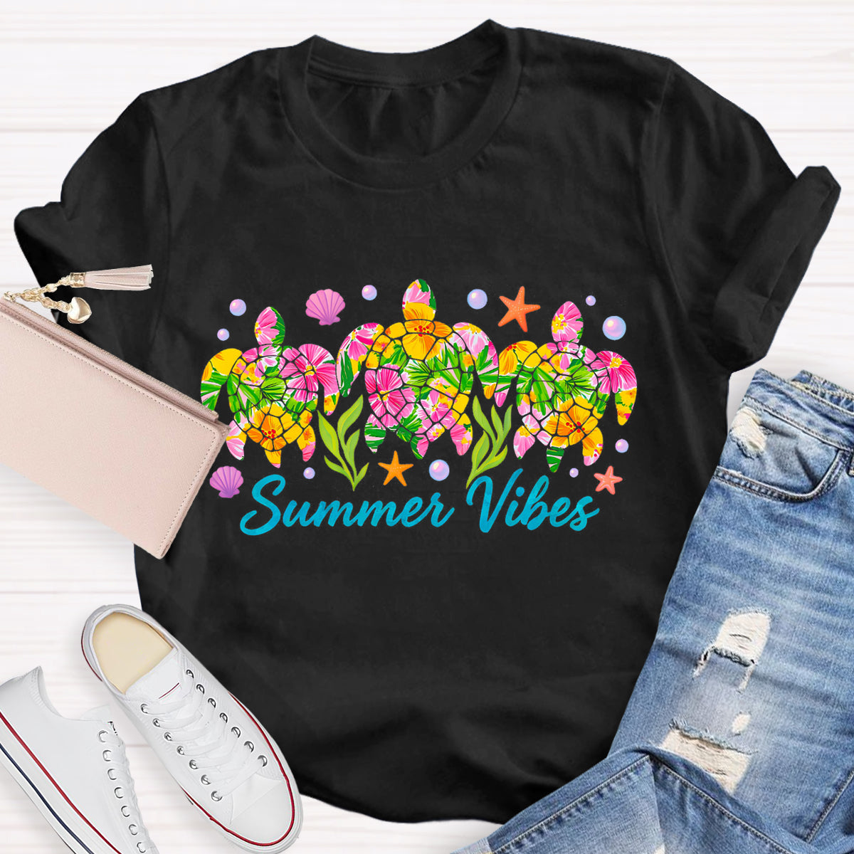 Summer Vibes Turtel T-Shirt