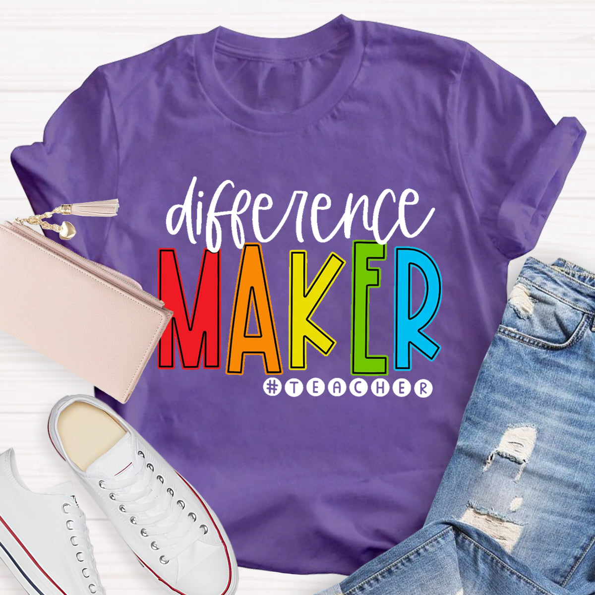 Difference Maker Teacher T-Shirt