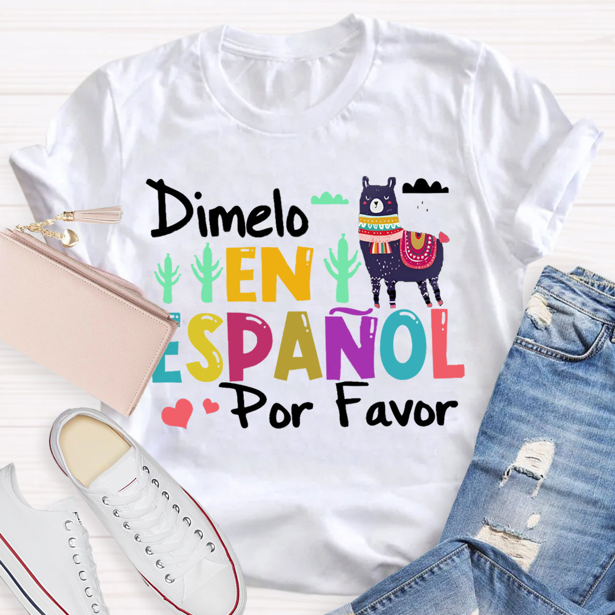 Dimelo En Espanol Por Favor T-shirt
