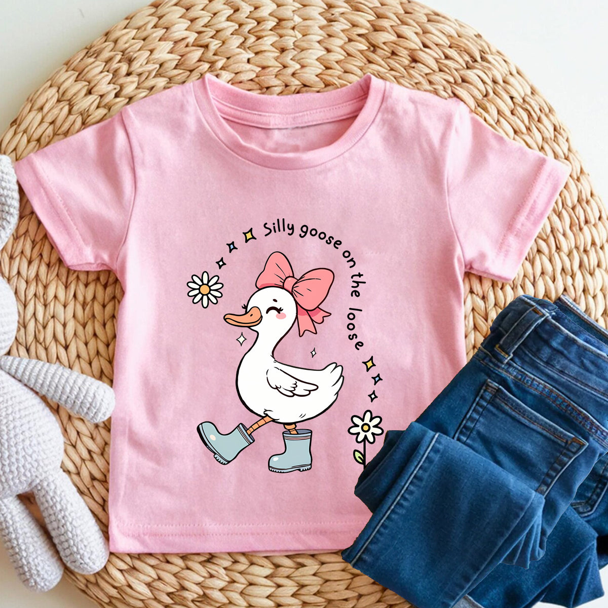 Silly Goose On The Loose  Toddler T-shirts